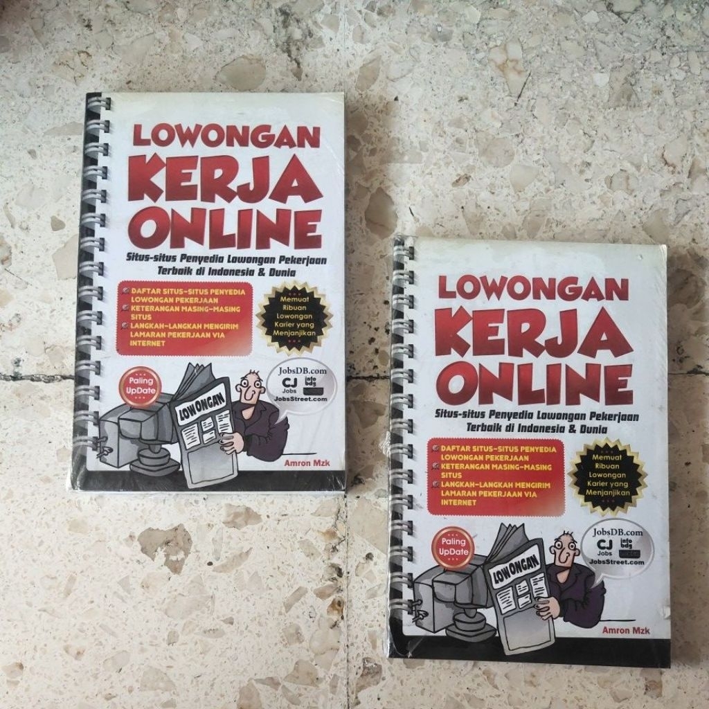 BUKU MOTIVASI / PENGEMBANGAN DIRI / LOWONGAN KERJA ONLINE / PRODUK ASLI ORIGINAL