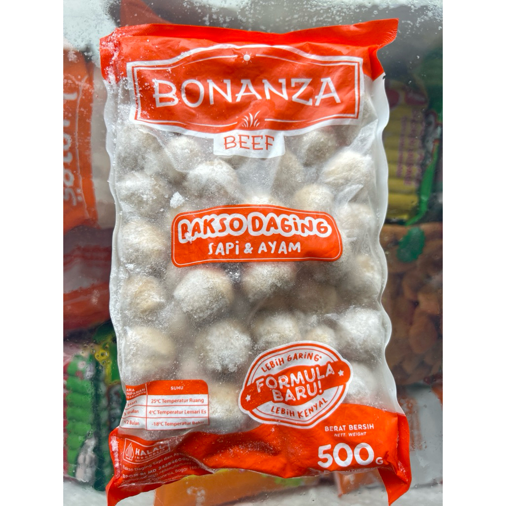 

Bonanza Bakso 500 gr 50 butir