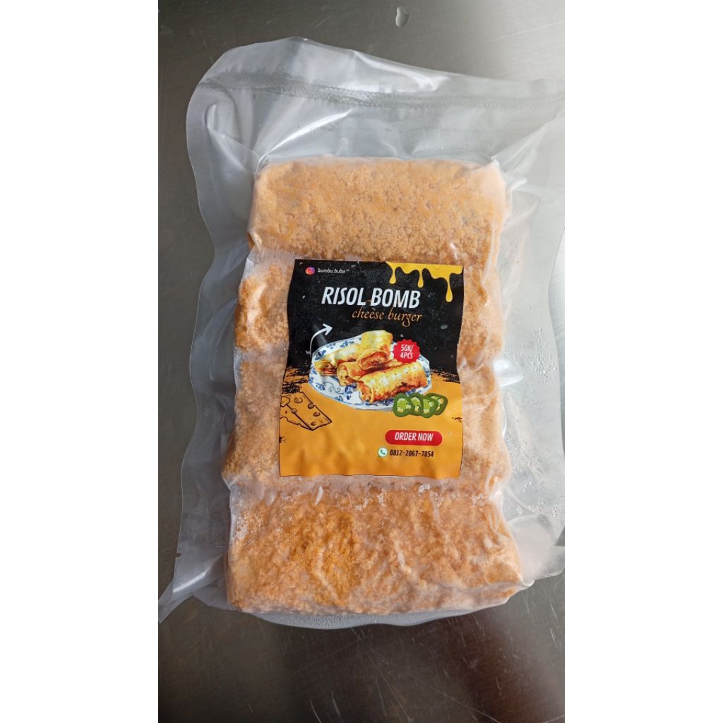 

Risoles Beef cheese burger