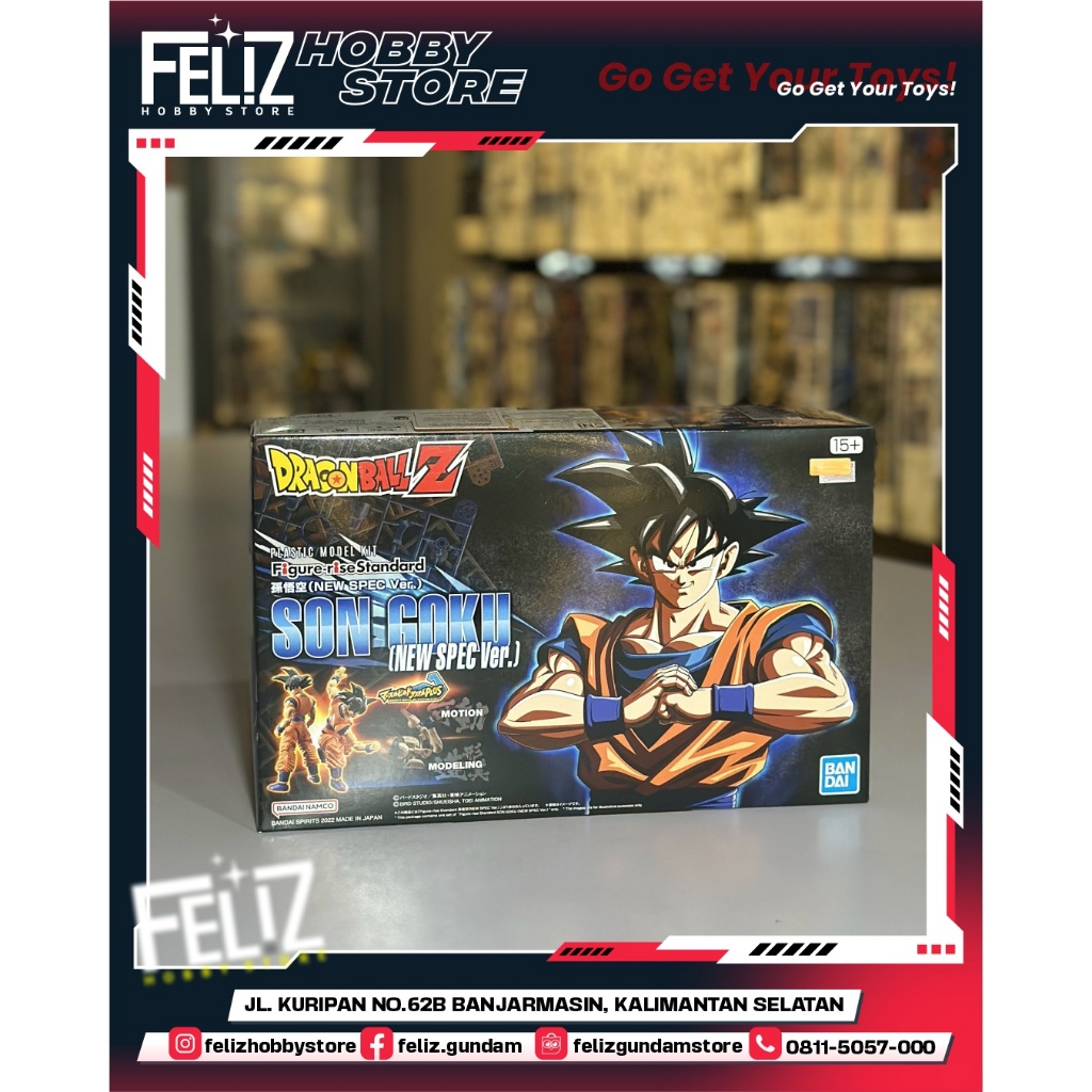 ( BANDAI ) FIGURE RISE STANDARD DRAGON BALL Z SON GOKU (NEW SPEC Ver.)