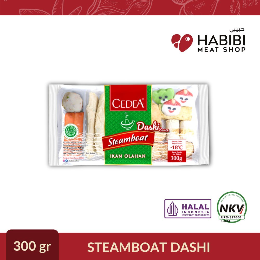 

CEDEA STEAMBOAT DASHI 300gr