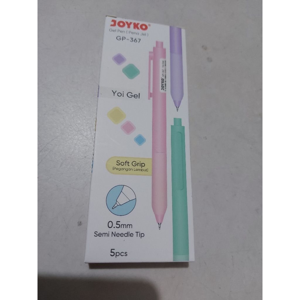 

GEL PEN GP-367 JOYKO ( HARGA 5 PCS )