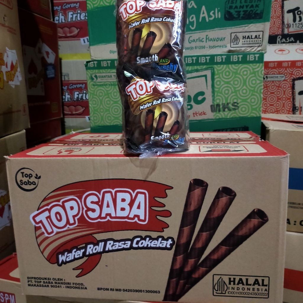 

Snack Topsaba astor roll isi 40