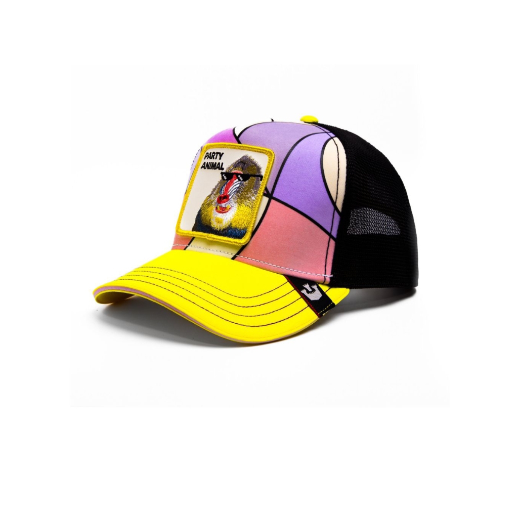 TOPI GOORIN BROS ORIGINAL UV REACTIVE - PARTY ANIMAL TRUCKER HAT