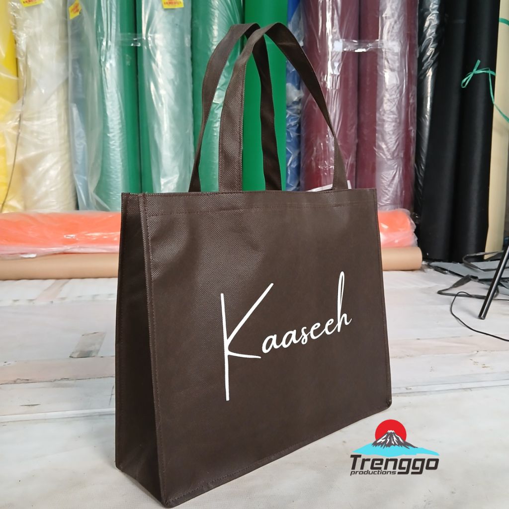 TEBAL 100 GSM GOODIE BAG SPUNBOND CUSTOM SABLON