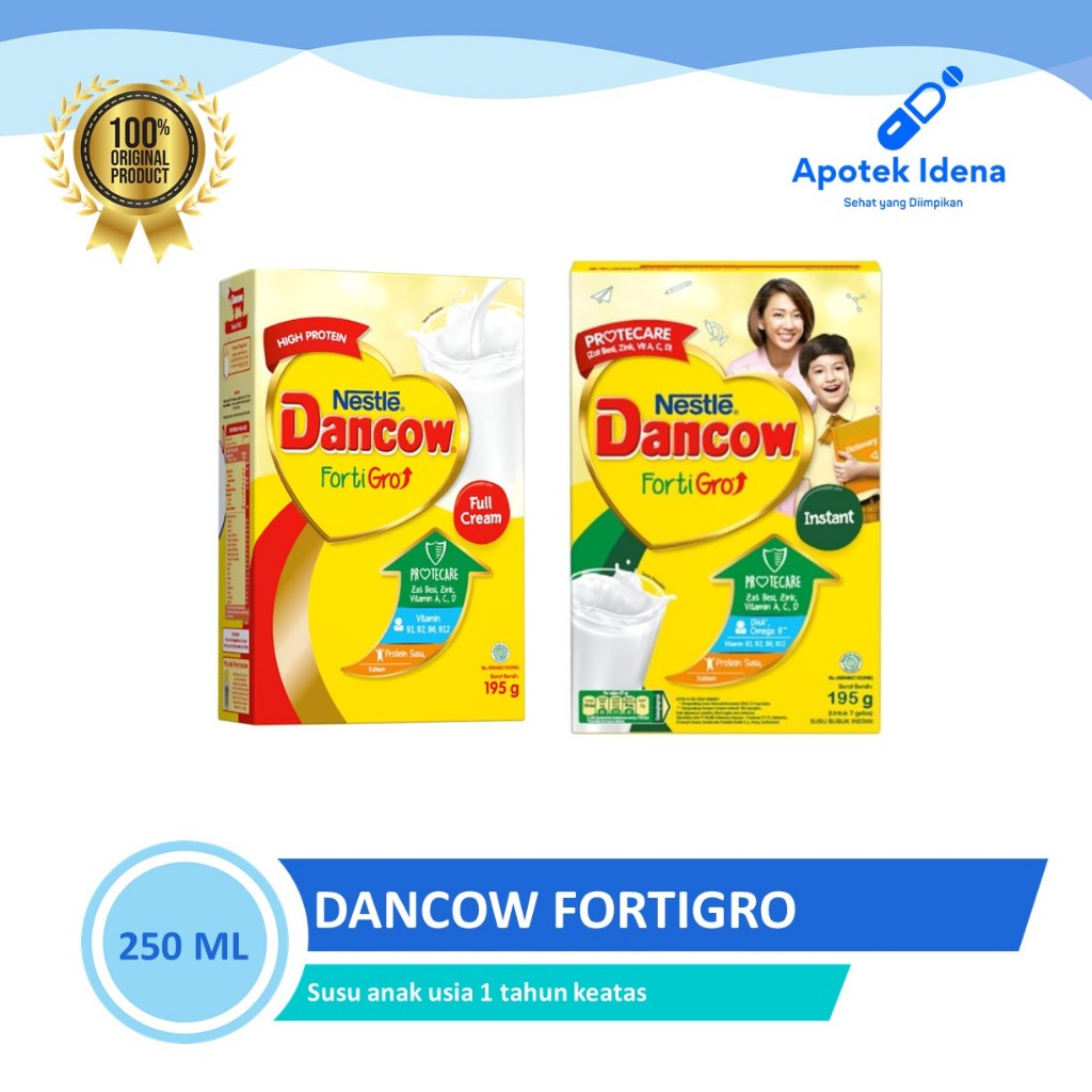 

BISA COD/INSTAN DANCOW FORTIGRO SUSU BUBUK SUSU ANAK FULL CREAM DAN INSTANT 195GR,390GR, 780GR