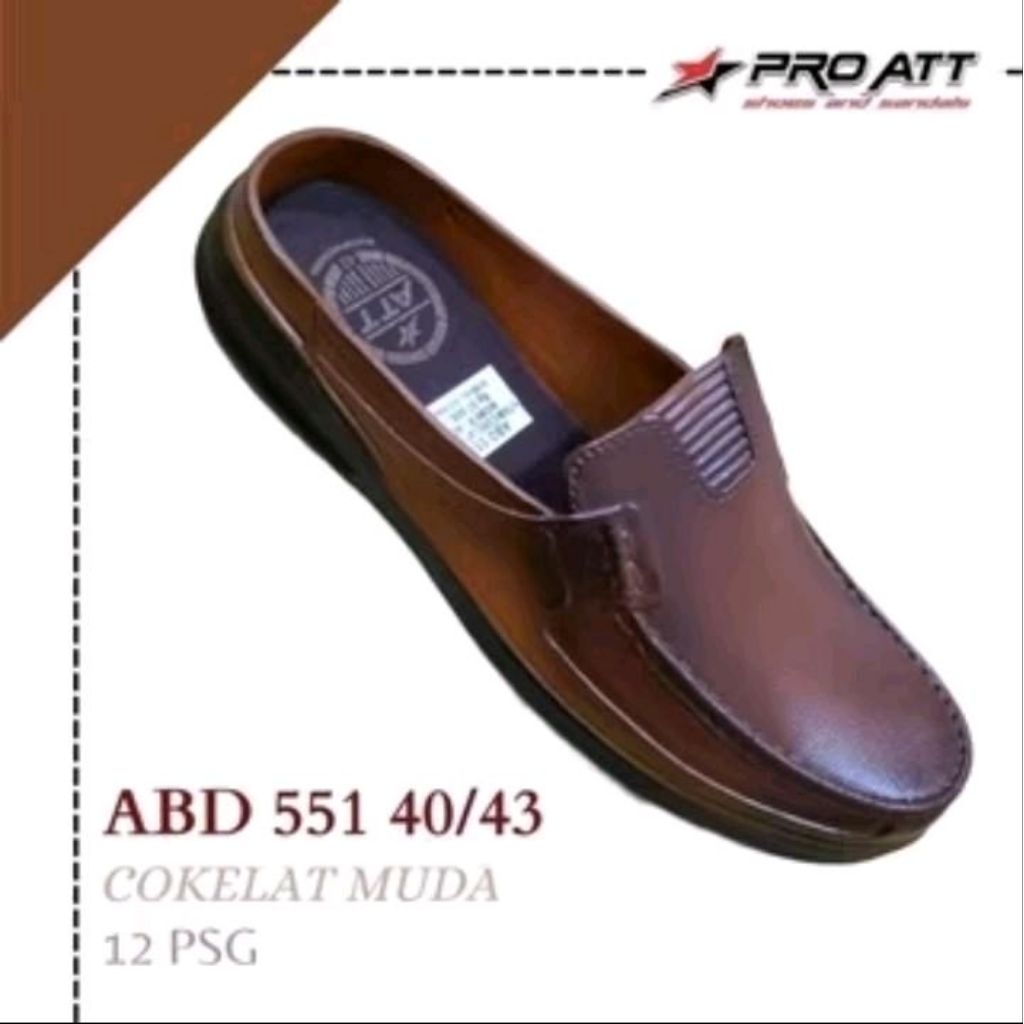 A90_sendal slop ATT AB 551 sandal slop karet pria