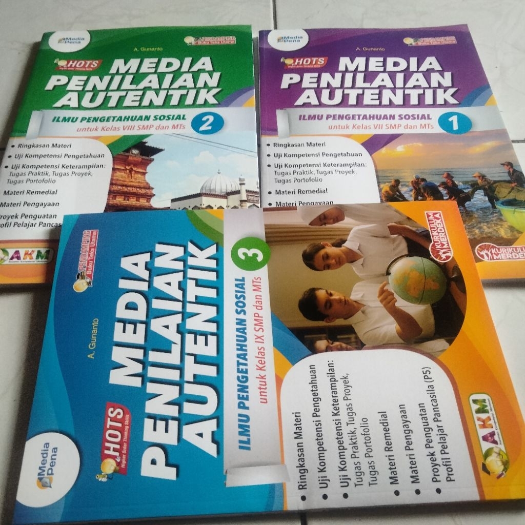 MEDIA PENILAIAN AUTENTIK IPS SMP KLS 789