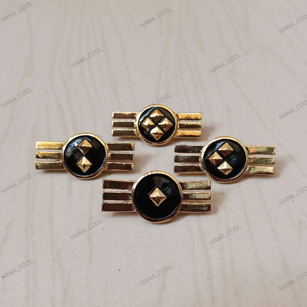 PIN KERAH PNS POLRI 3A,3B,3C,3D GOLD