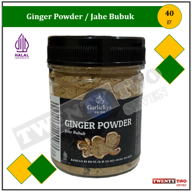 

[doz]|3X Garlickys Ginger / Jahe Bubuk 40 gr
