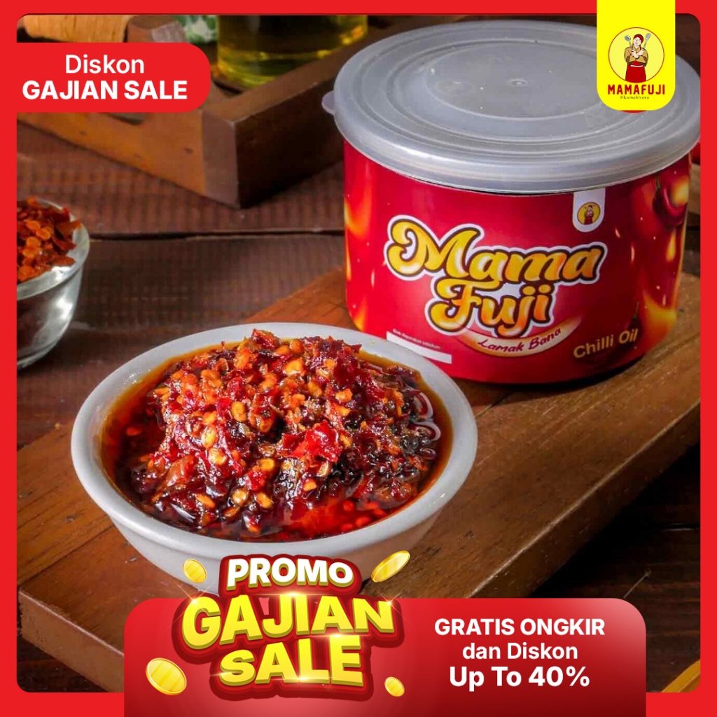 

[NEW LAUNCHING] Mamafuji - Chili Oil / Sambal Chili Oil Pedas 200gr