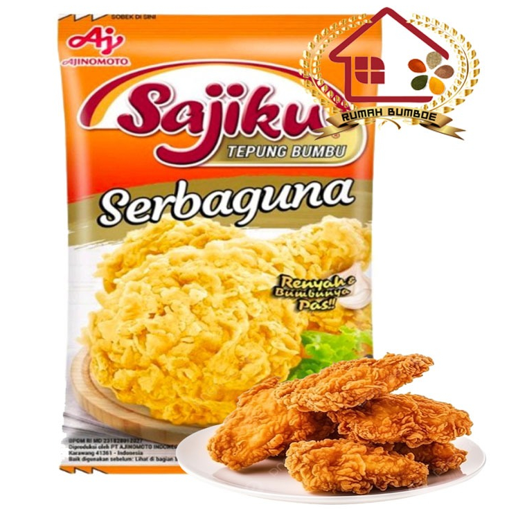 

(80 gr) SAJIKU Tepung Bumbu Serbaguna