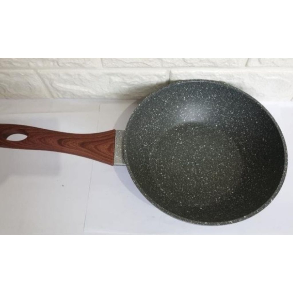 Penggorengan Cyprus Fry Wok Marble 24cm - FryWok 24