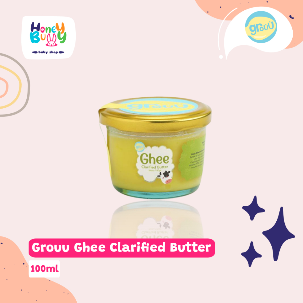 

GROUU GHEE CLARIFIED BUTTER - 100GR