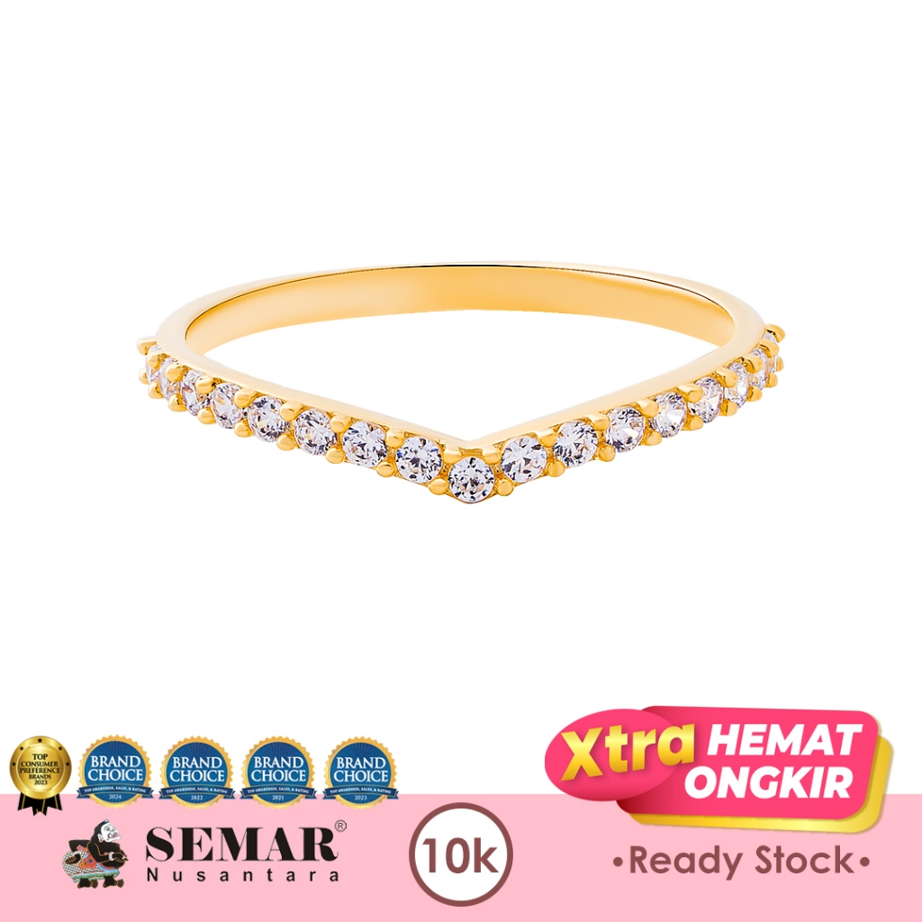 Cincin Emas Veeline Gold 10K Semar Nusantara