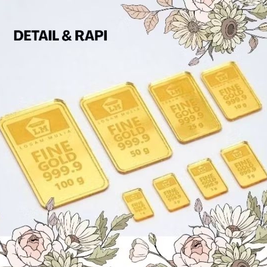 REPLIKA EMAS BATANGAN/MAHAR DETAIL RAPI/BAHAN MAHAR/ASESORIS MAHAR