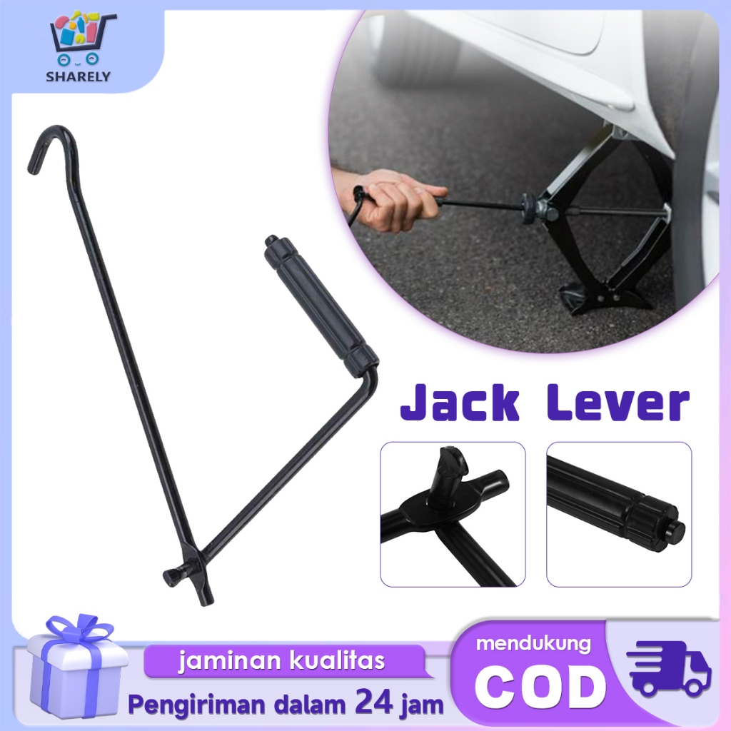 Engkol Dongkrak Mobil Handle Dongkrak Lipat Universal Gagang Dongkrak Mobil Alat Pemutar Dongkrak