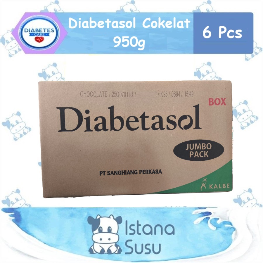 

Karton Diabetasol Jumbo Vanilla / Cokelat Isi 6 Pcs x 950g