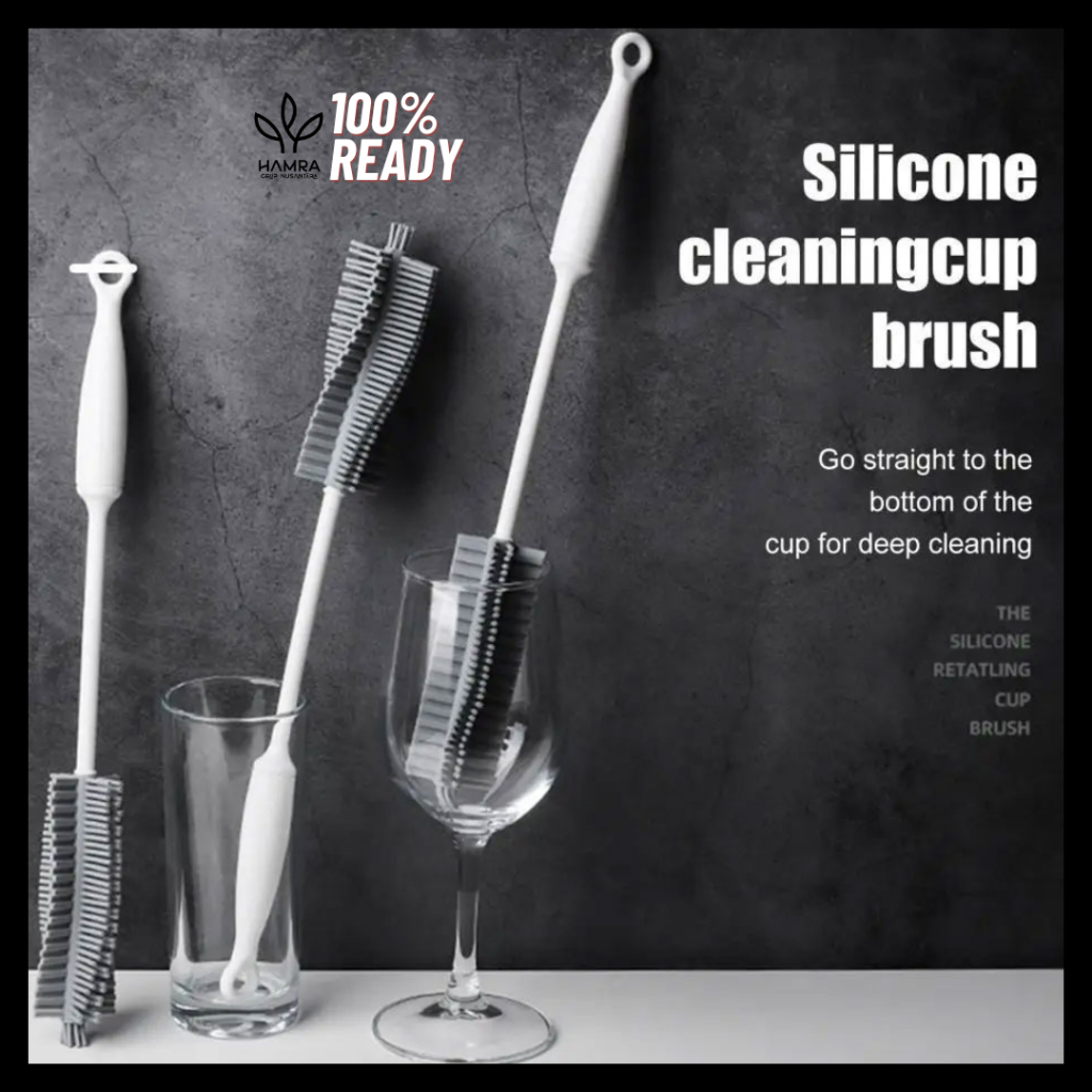 Sikat Botol Multifungsi / Sikat Pembersih Botol / Sikat Botol Silikon / Sikat Botol Bayi