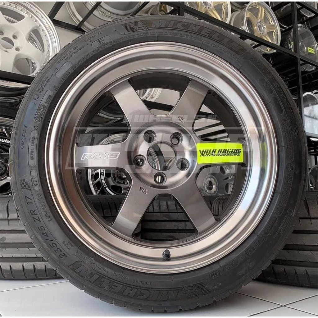 Velg RAYS VOLK RACING TE37 VSL LIMITED 2021 MODEL R17 Ring 17 Ori Jepang