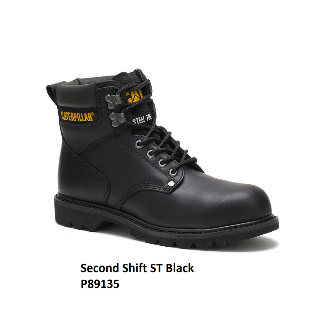 Caterpillar Safety Shoes Second Shift ST Black P89135