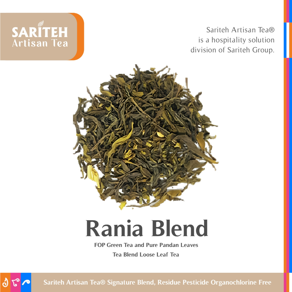 

Sariteh Artisan Rania Blend - 25gram | Speciality Grade Pandan Green Tea