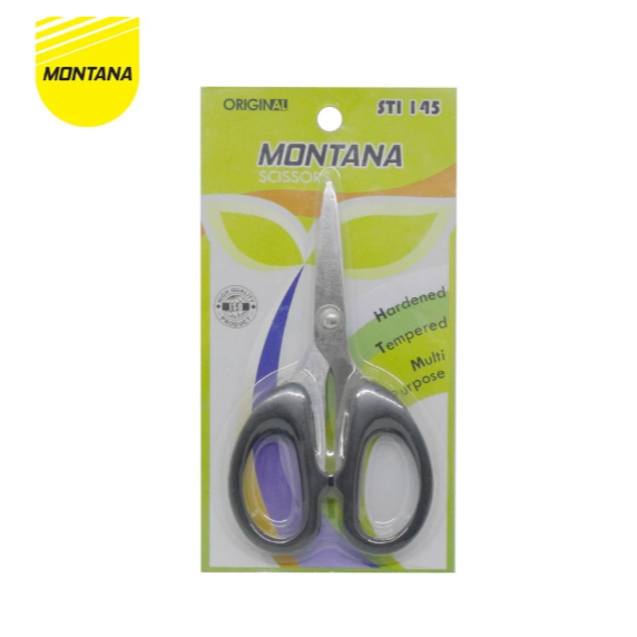 

HSM - Gunting Montana STI-145 KECIL / Gunting KECIL Hitam Murah Tajam