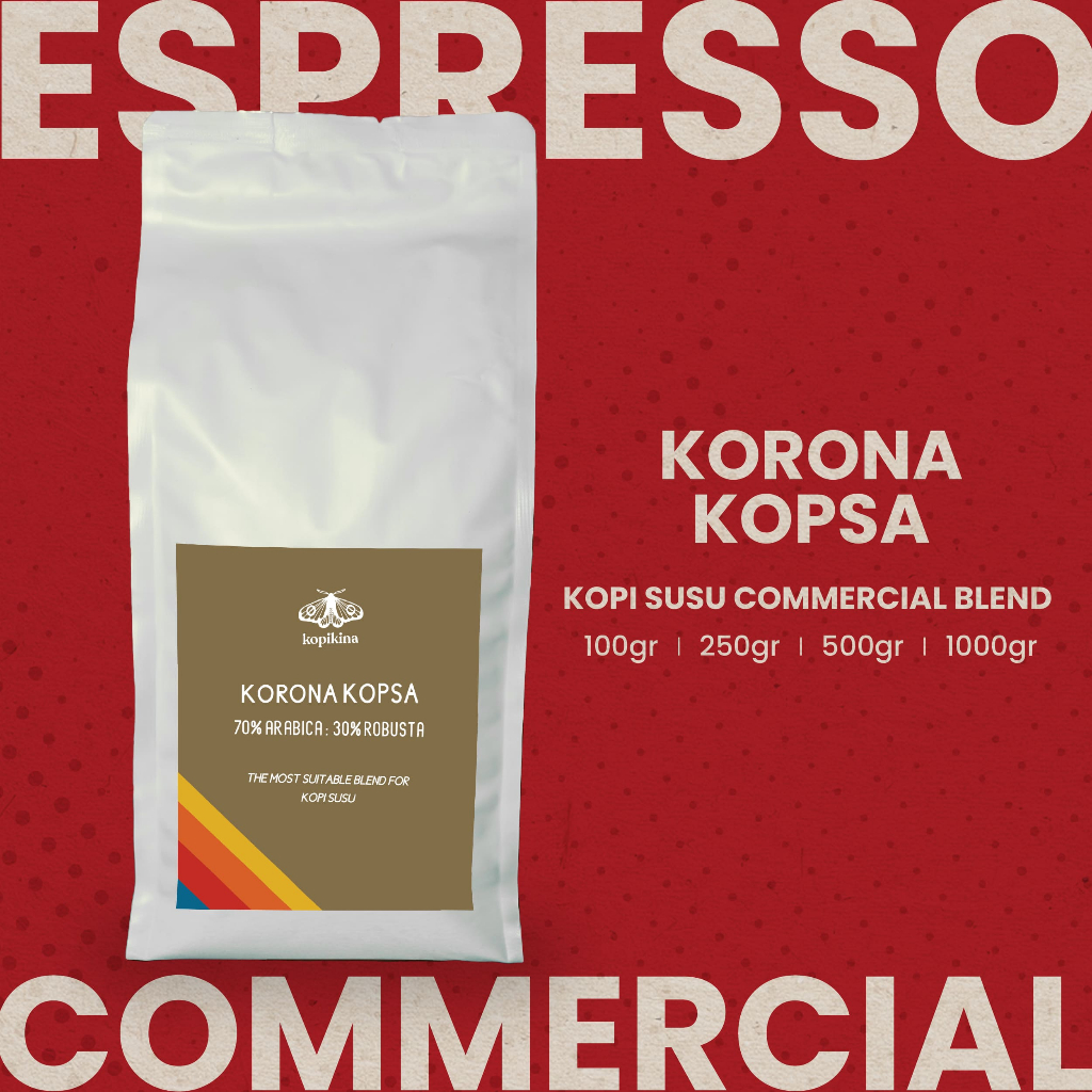 

Kopi Espresso Blend Korona - Es Kopi Susu