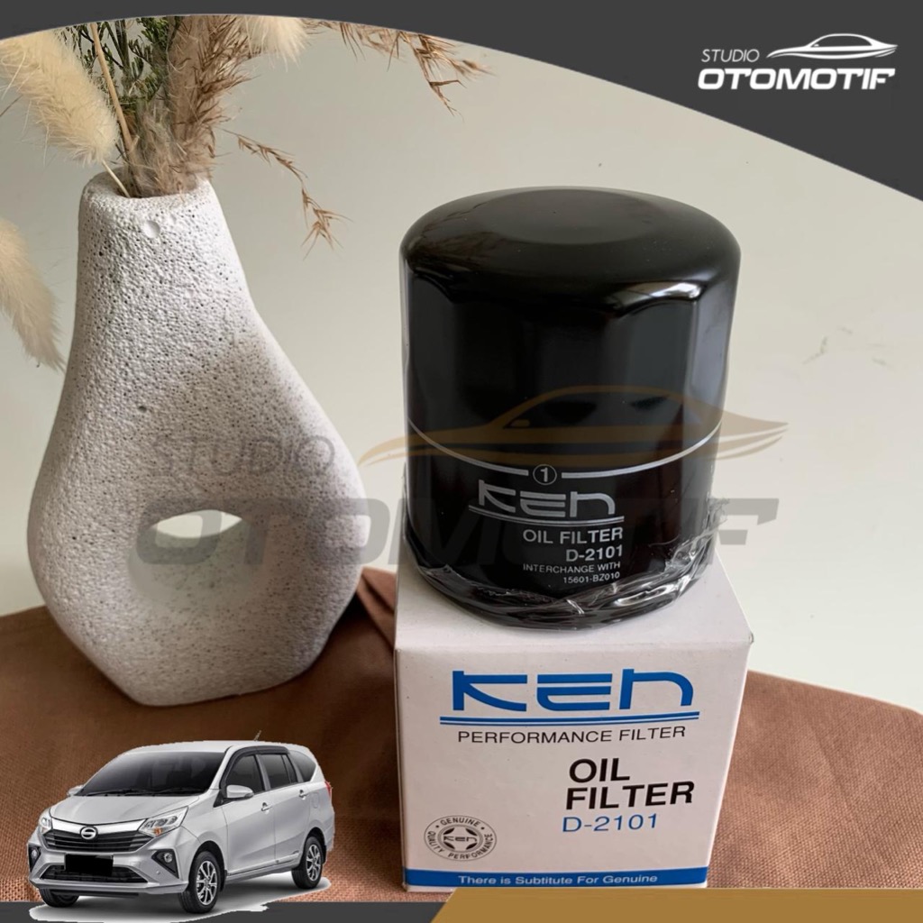 KEN 2101 Filter Oli Calya Sigra Agya Ayla Sirion Saringan Oli Mobil Oil