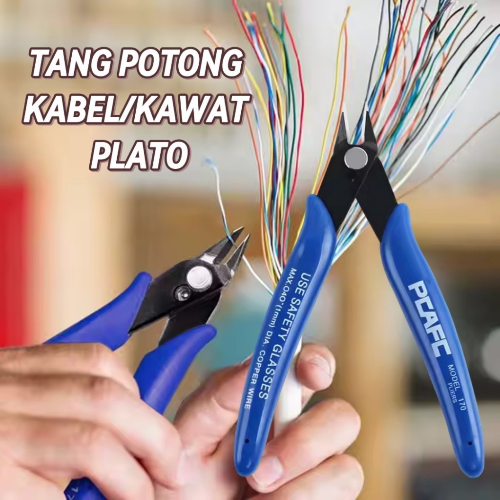 PLATO TANG POTONG KAWAT/KABEL SERBAGUNA PEMOTONG KAWAT COIL WIRE CUTTER TANG PEMOTONG COIL / TANG KA