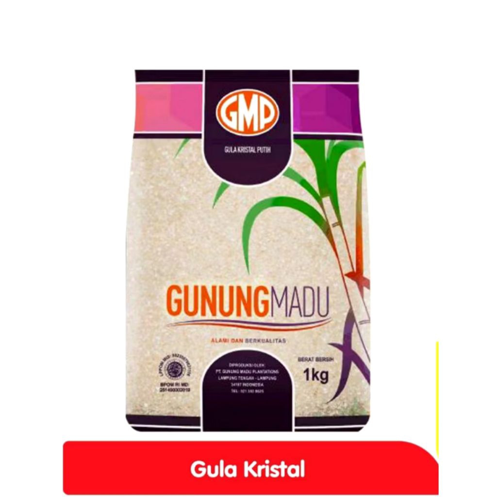 

Gula Kristal GMP Gunung Madu 1 Kg