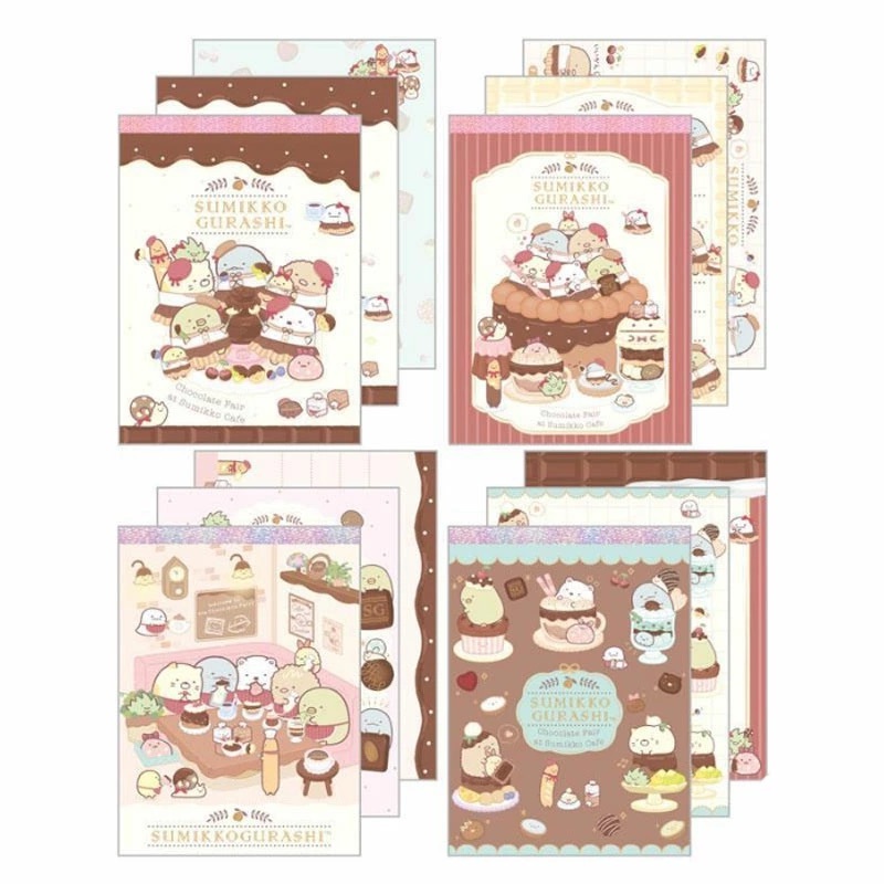 

Mini Memo Pad San-X Sumikko Gurashi Chocolate Fair Notepad Note Kecil Limited Edition