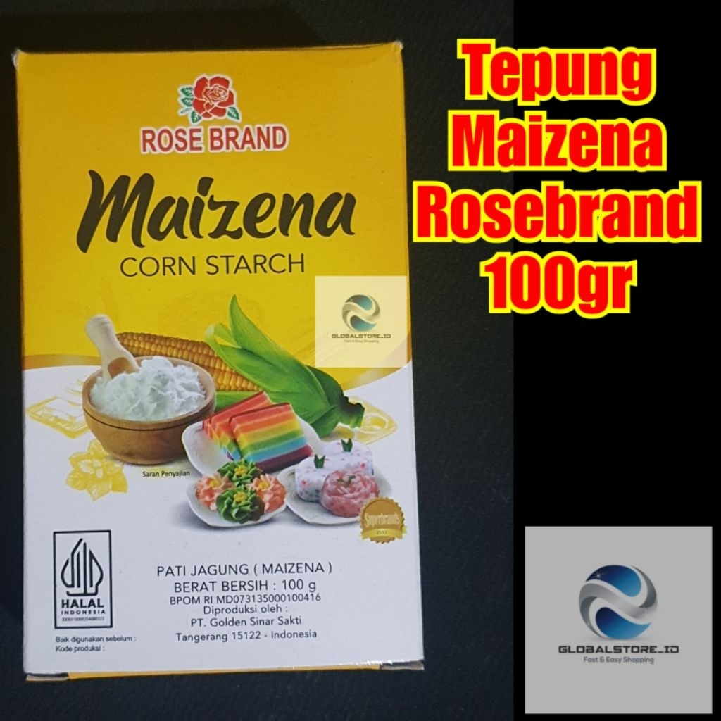 

Tepung Maizena Rose brand 100gr