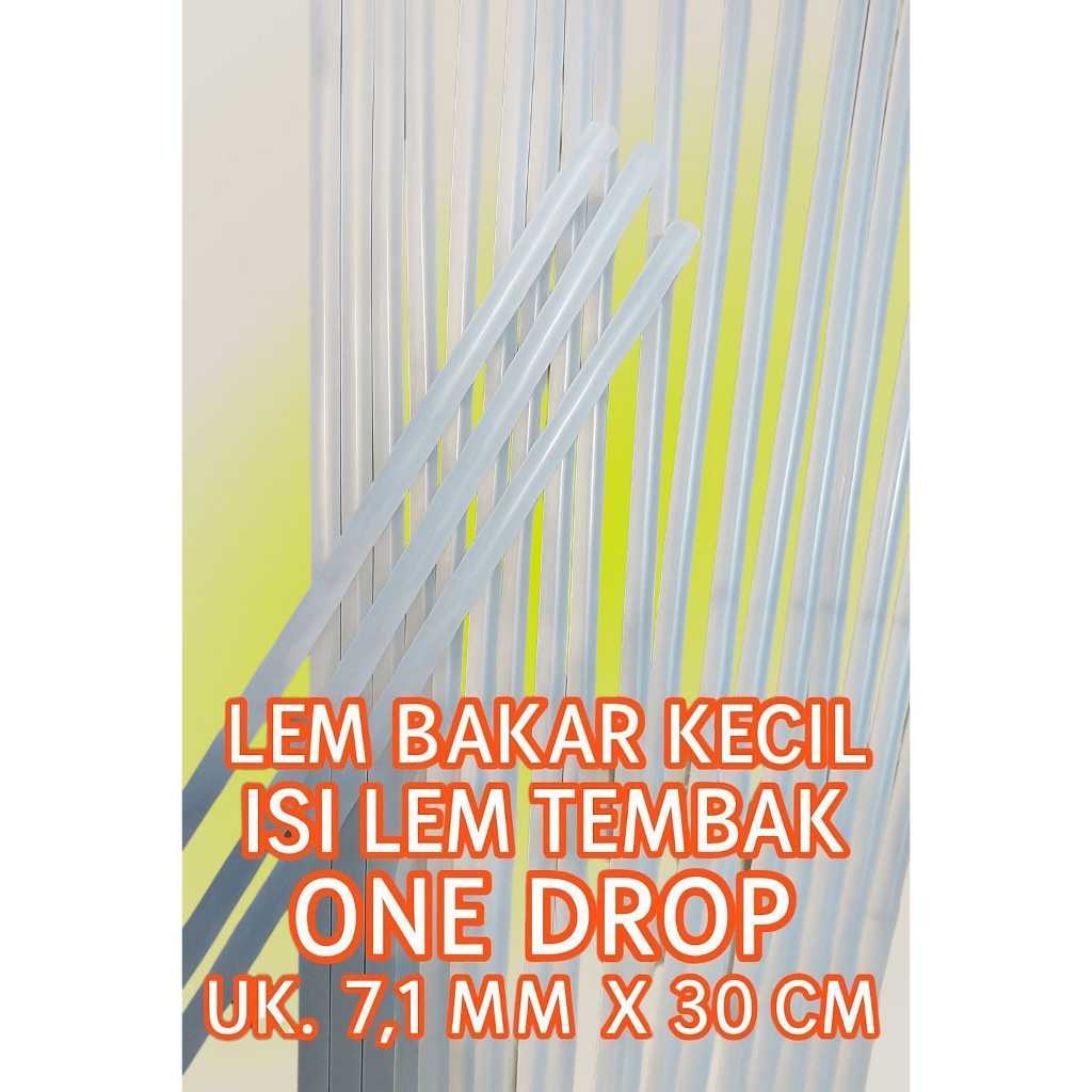 

Lem Tembak Kecil One Drop 7,1mm x 30cm – Isi Lem Bakar Glue Stick Mini Satuan