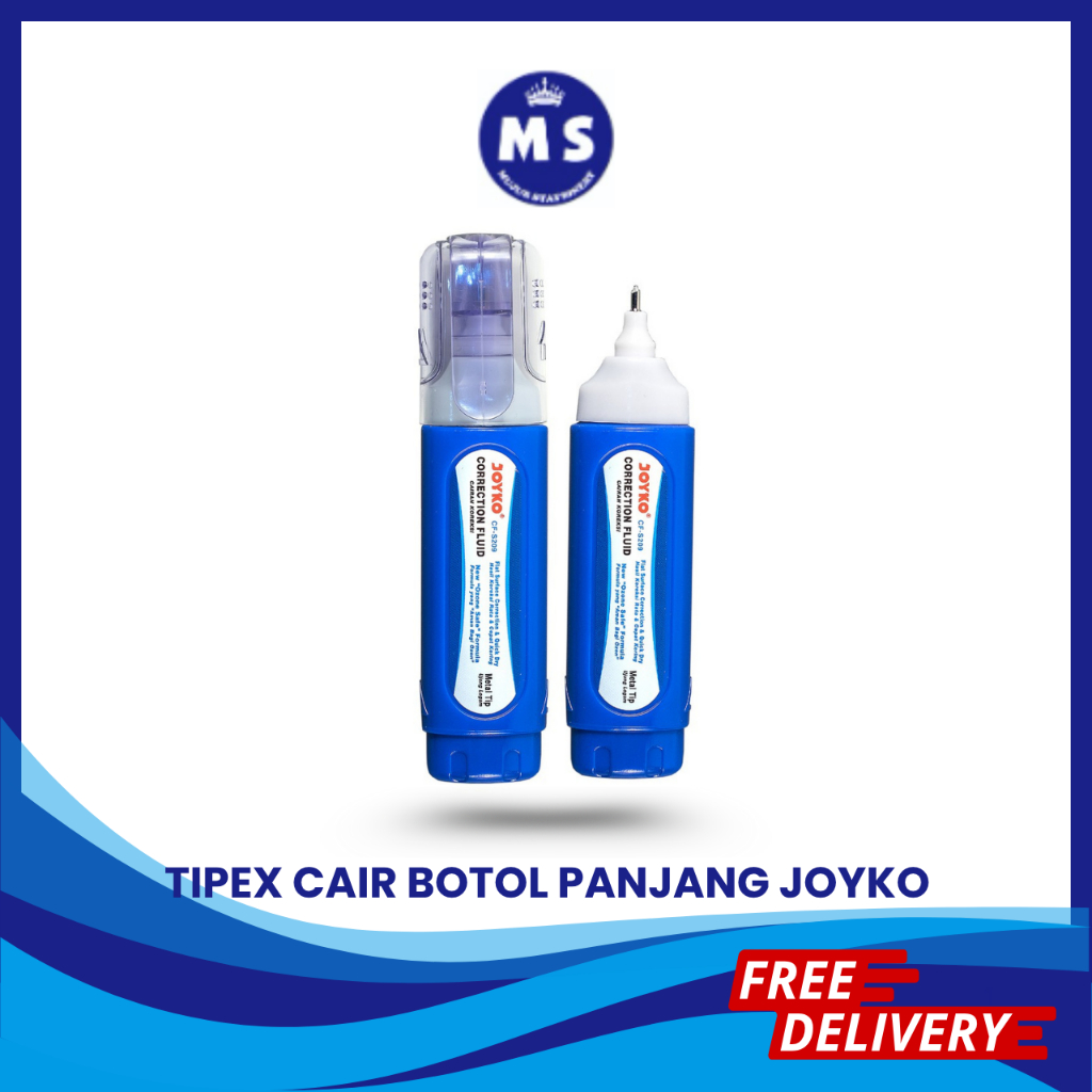 

JOYKO TIPE X CAIR/TIPE-X BOTOL PANJANG JOYKO