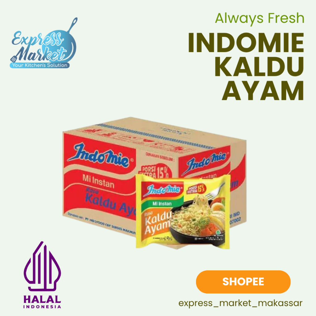 

Mie Instant Indomie Kaldu Ayam