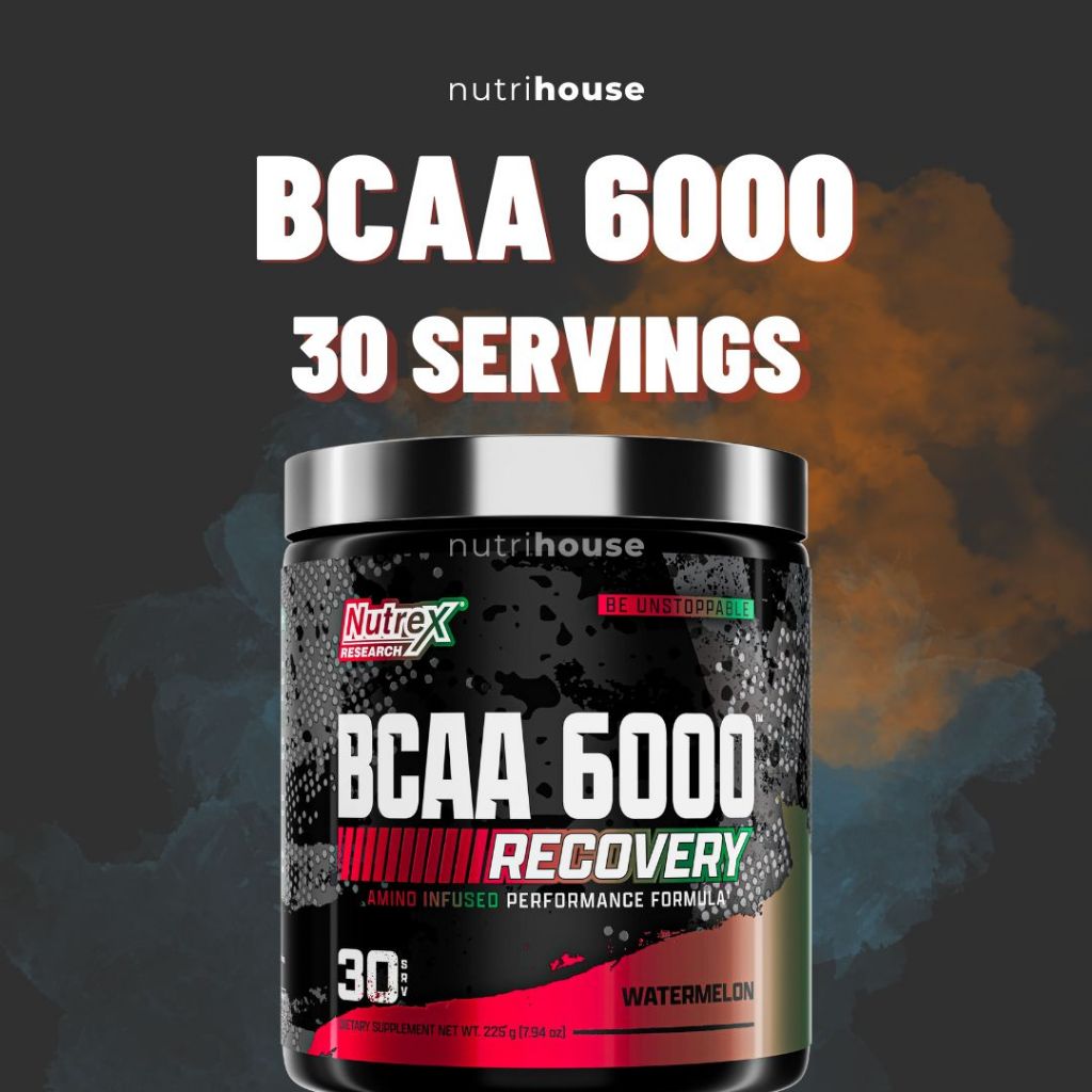 Nutrex BCAA 6000 Recovery Supplement Amino Infused Formula