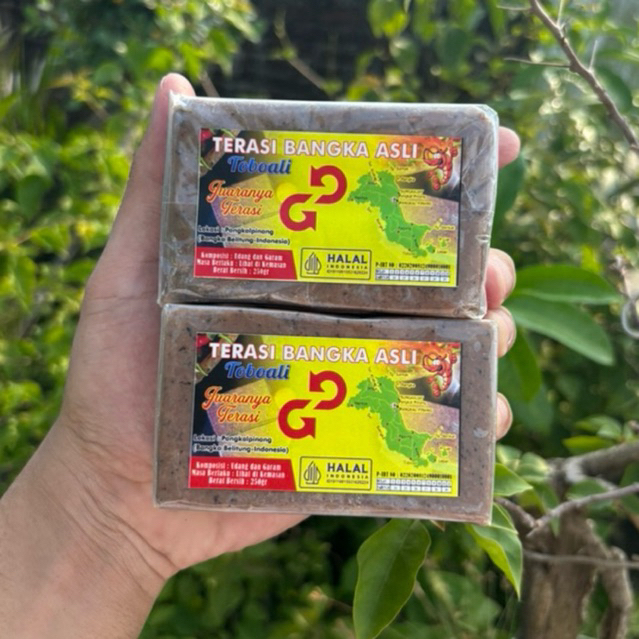 

Terasi Udang Belacan Asli Toboali Bangka 250gr