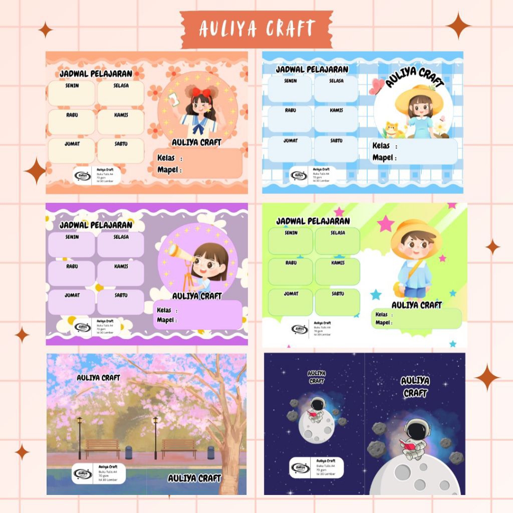 

BUKU TULIS CUSTOM NAMA - LUCU DAN MENARIK