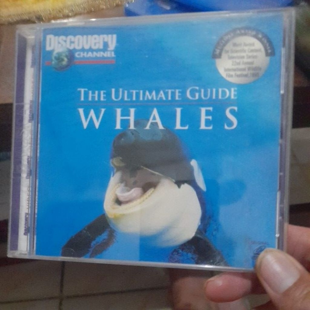 vcd dari disscovery channel the ultimate whales (CD982)