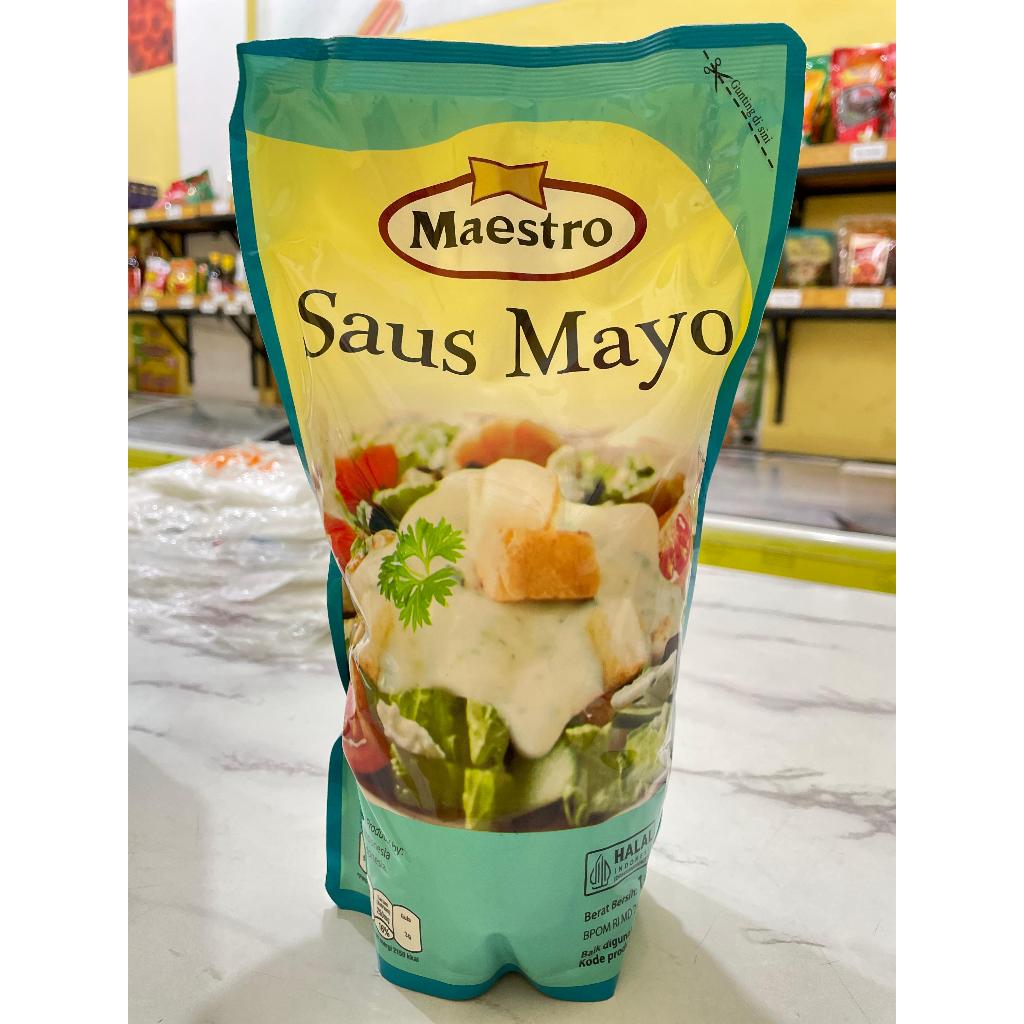 

Maestro Saus Mayo kemasan 1kg dan 500gr