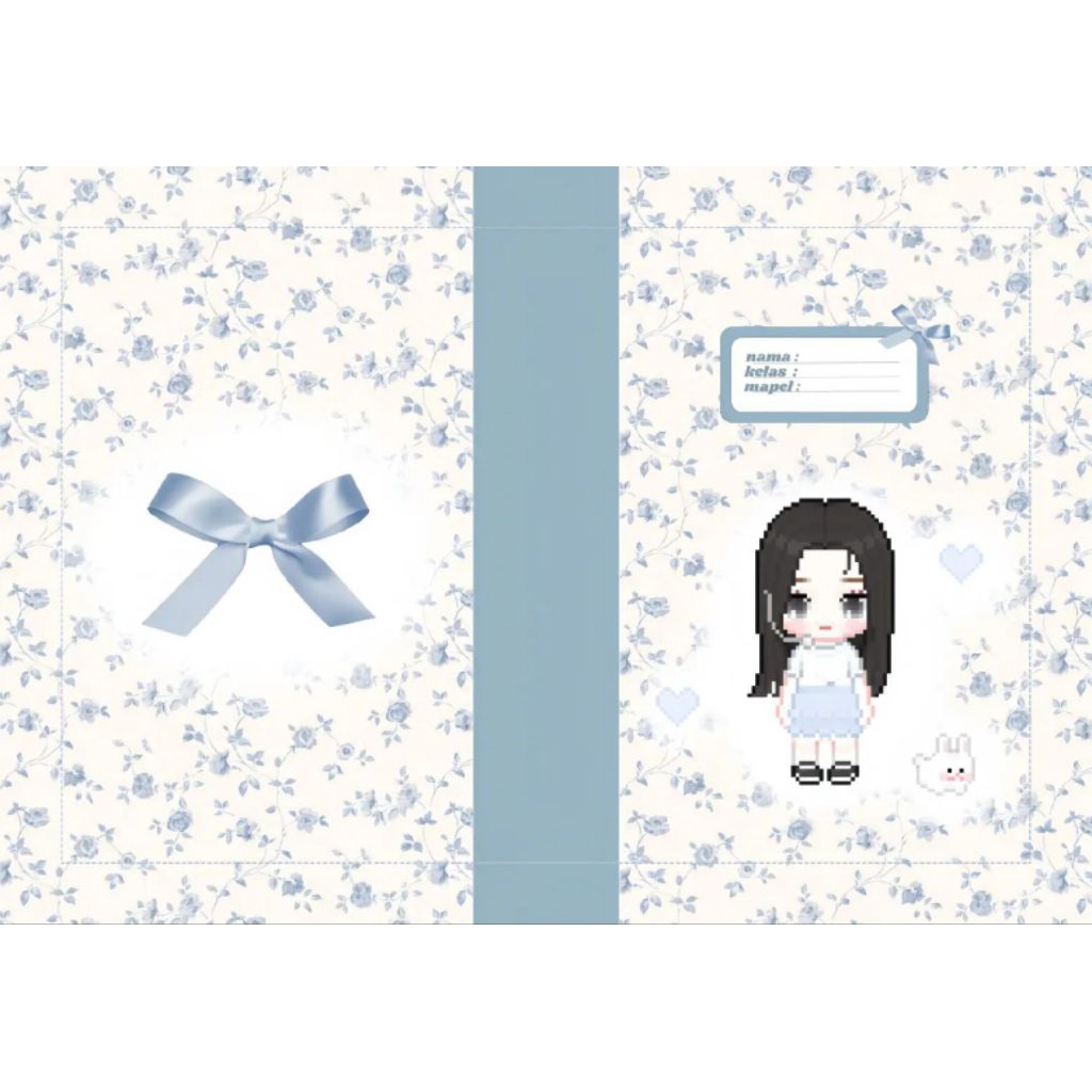 

Sampul Buku Aesthetic/ Sampul Buku Lucu/ Sampul Buku Biru/ Sampul Buku Cute