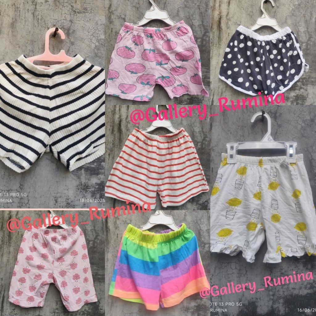 celpen murah meriah / celana pendek anak / celana pendek dewasa / bukan baru
