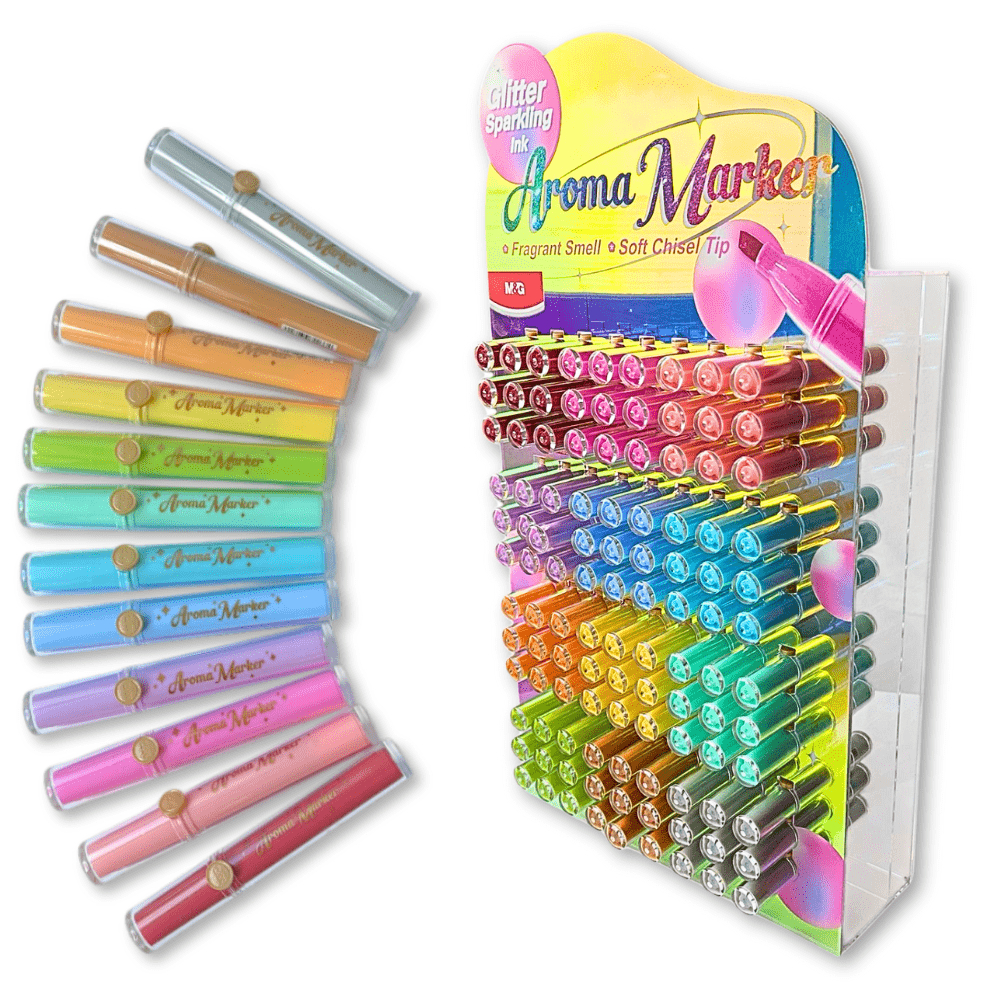 

M&G AROMA MARKER GLITTER SPARKLING INK
