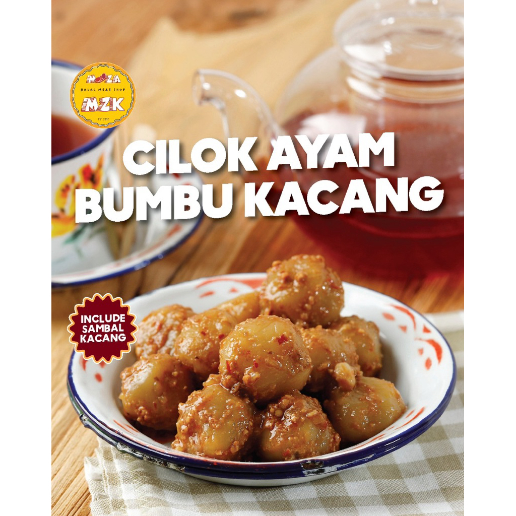 

cilok isi ayam bumbu kacang