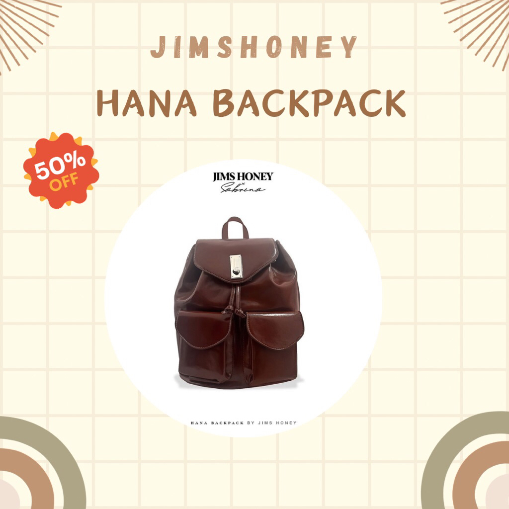JIMSHONEY HANA BACKPACK TAS RANSEL WANITA