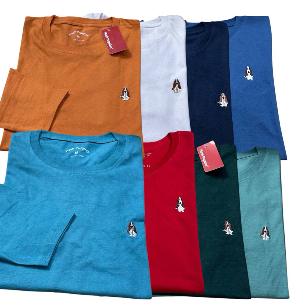 UNISEX | Atasan Kaos Hp Hush Puppies Pria dan wanita Lengan Panjang | Kaos Katun Combed 24s | Kaos S