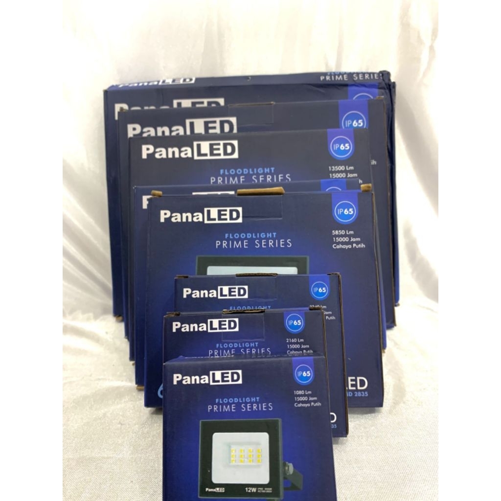 Promo Floodlight Panaled IP65 PUTIH 12W 24W 36W 65W 100W Lampu Tembak Panaled