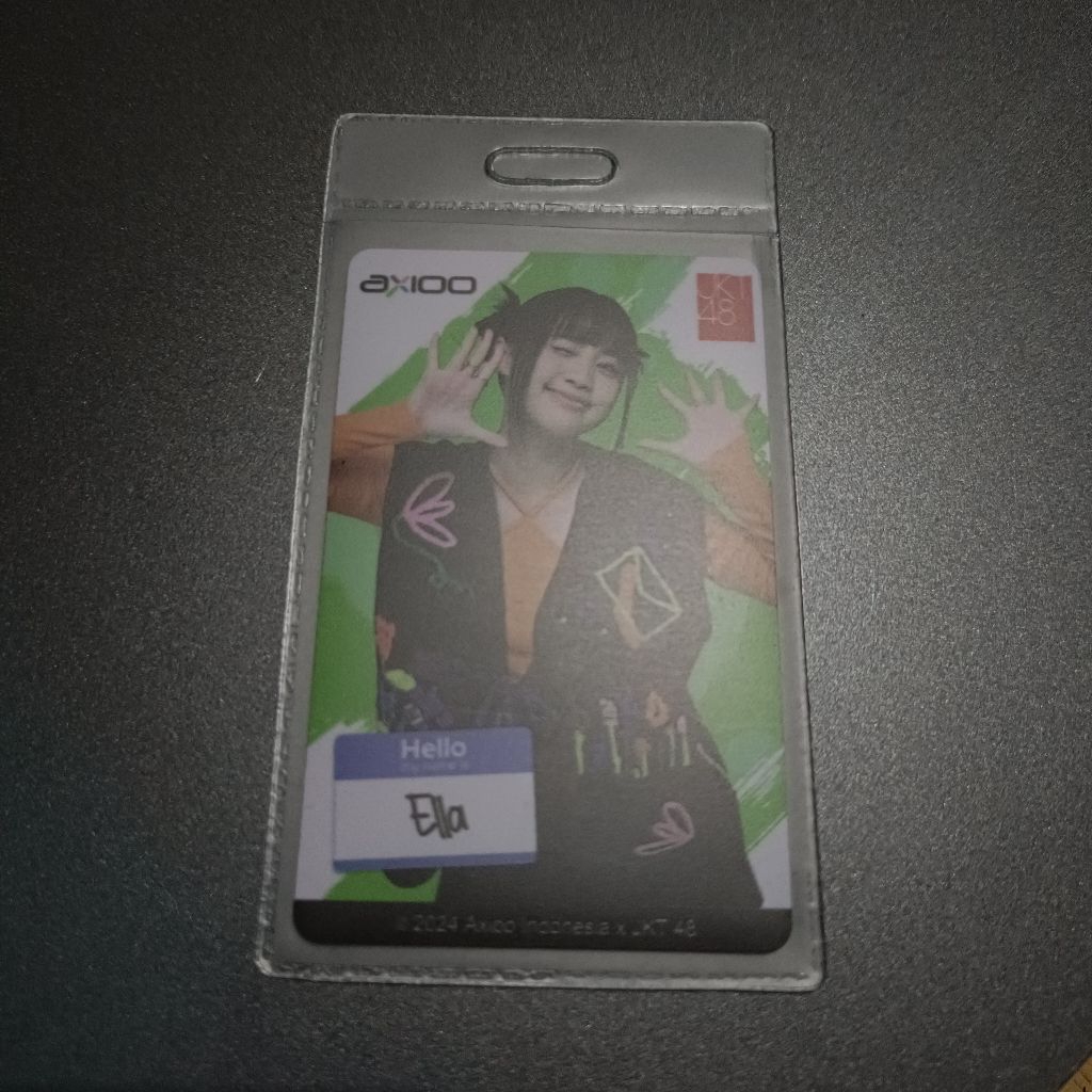 Photocard JKT48 Axioo Ella