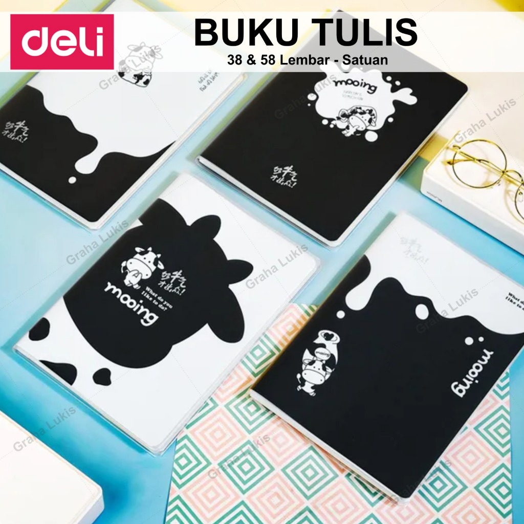 

DELI BUKU TULIS ISI 38 LEMBAR (1 PACK ISI 10 PCS)